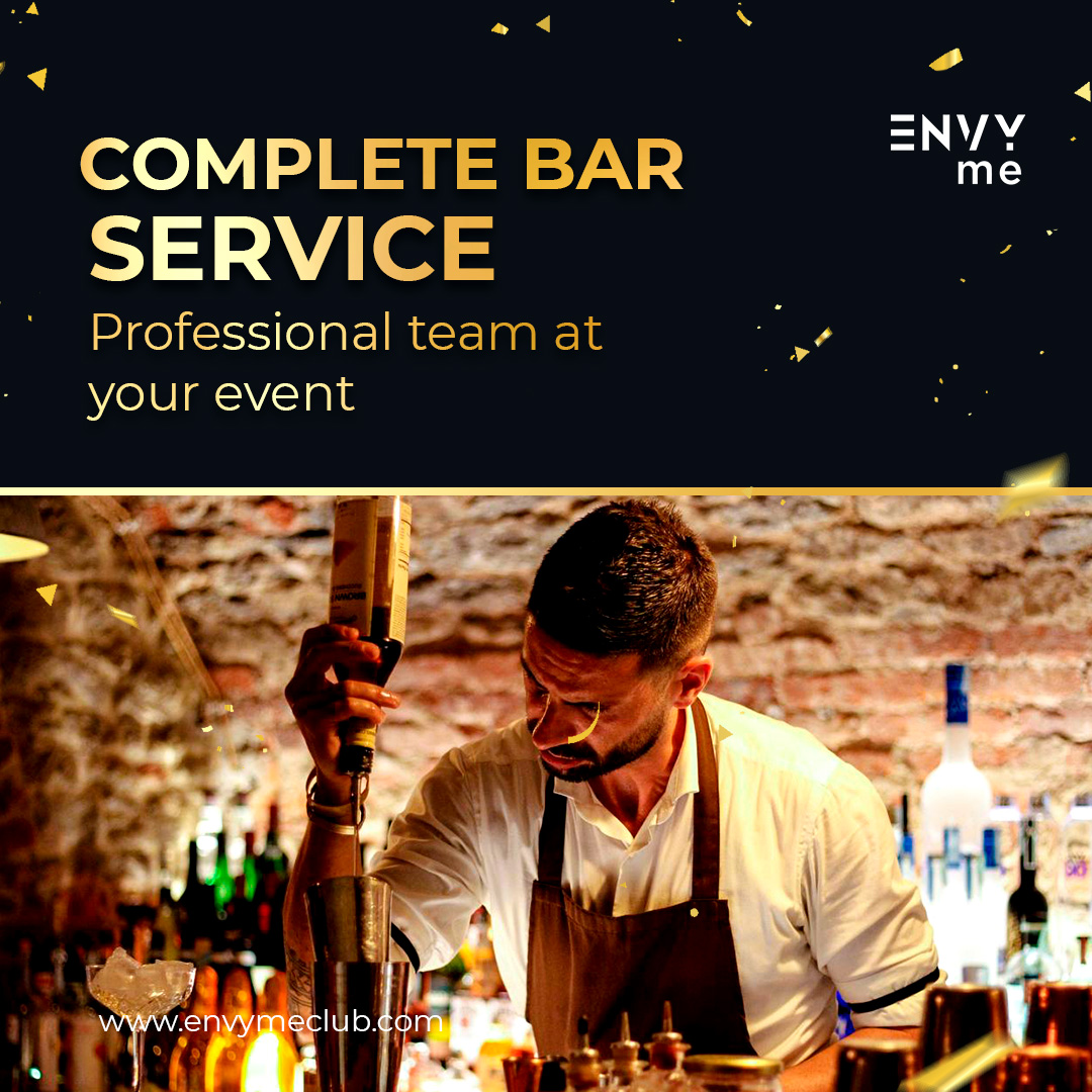 Complete bar service and professional bartenders for events in Tallinn | ENVYme Club photo